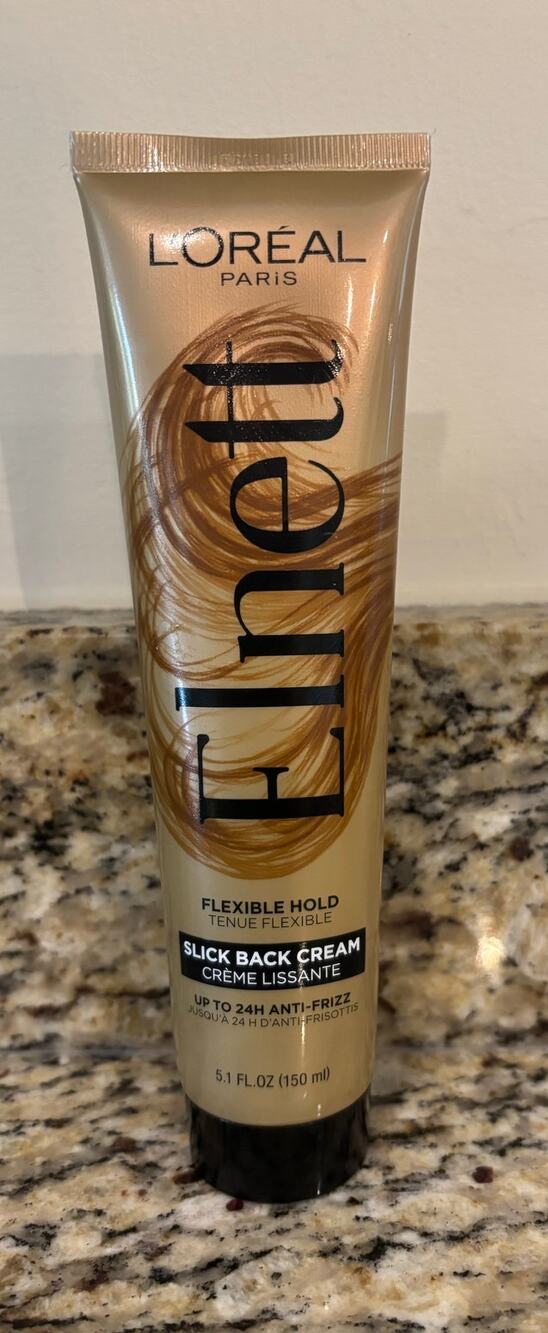 L'Oreal Paris Elnett Slick Back Cream 24 Hour Anti-Frizz 5.1 FL OZ